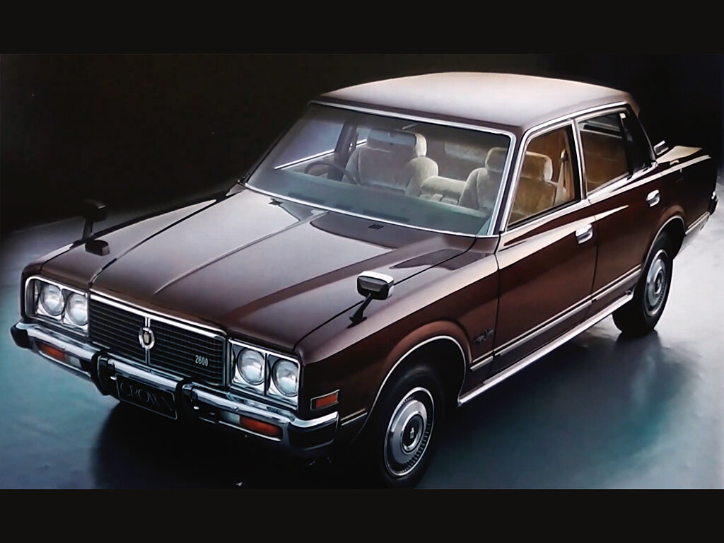 Toyota Crown (MS100, MS101, MS105) 5 поколение, рестайлинг, седан (11.1976 - 01.1978)